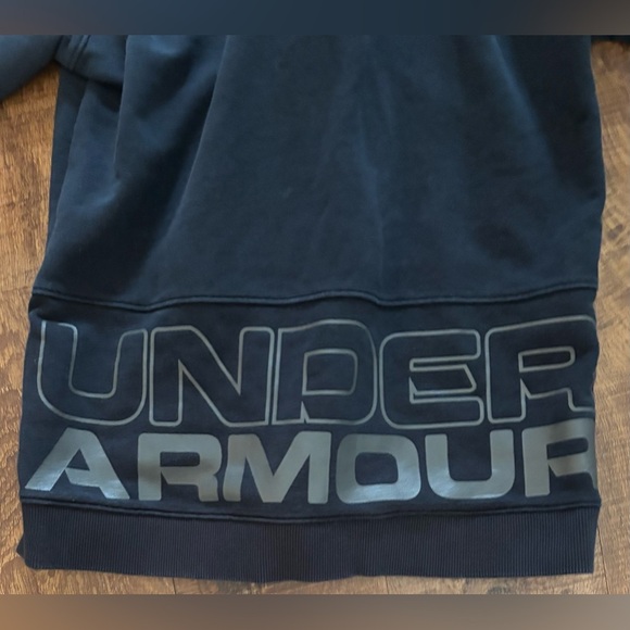 Under Armour unisex boy girl youth full zip hoodie jacket large 14/16 - Picture 6 of 8